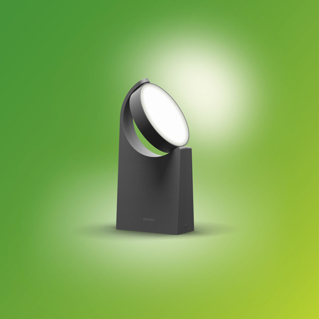 LED-Gartenleuchte für den Außenbereich MIMOZA myGarden 7W 2700K IP44 Anthrazit PHILIPS