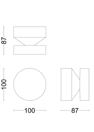 Garten LED Wandleuchte LAVEN 6W 4000K IP44 PHILIPS