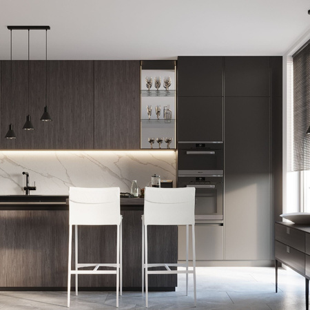 TAZILA LED-Pendelleuchte 3xGU10 ES111 Schwarz SOLLUX