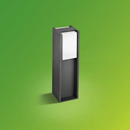 LED-Außengartenleuchte BRIDGE myGarden E27 IP44 Mast 40 cm Anthrazit PHILIPS