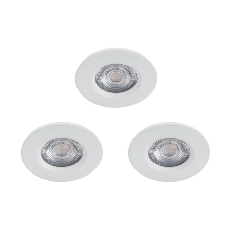 3x LED DIVE 5W 2700K 350lm IP65 Rund Weiß Dimmbare Halogen Leuchte PHILIPS