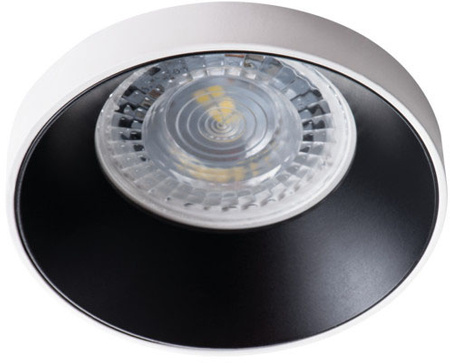 SIMEN MR16 GU10Weiße und schwarze Halogen-Deckenleuchte Kanlux