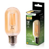 LED-Lampe E27 T45 4W = 40W 470LM 2000K warmweiß 360° Filament Amber LUMILED