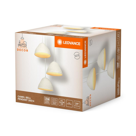 Dekorative Decke Pendelleuchte E14 Weiß Dekor Ledvance