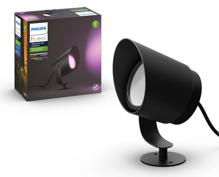 Philips HUE LILY XL Außen-SPOT-Lampe 15W 1050lm IP65 Schwarz 1746230P7