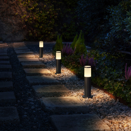 Basisset PEDESTAL GardenLink-Leuchten 3x6W 12V 2700K IP44 Anthrazit PHILIPS