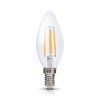 LED-Lampe E14 Ball 4W 470lm 3000K Warm 360° Filament Line Kobi