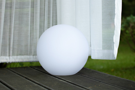 Gartenlampe LED Solarbetriebene RGB Kugel 30 cm