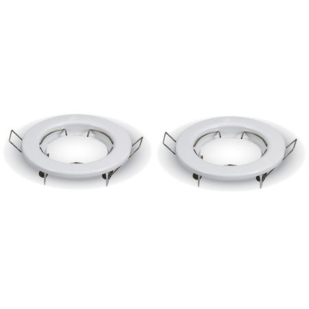 Deckenleuchte Unterputz GU10 Rund Weiß VT-778 V-TAC 2 Stk.
