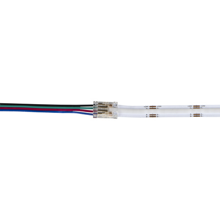 Stecker für RGB-LED-Streifen Einseitig 12cm 12-24V CON Kanlux 10St.