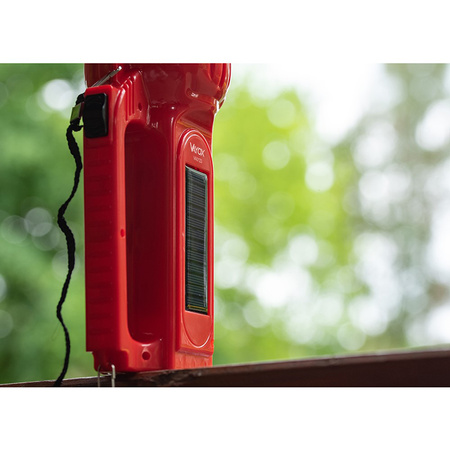 Wiederaufladbare 2-in-1-Taschenlampe 400 lm Seitenlicht und Solaraufladung VA0123 VAYOX