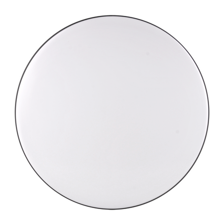 LED-Badezimmer Deckenleuchte 18W 1850lm 4000lm Neutral 120° Weiß Schwarz IP44 Moon Sanico Goldlux