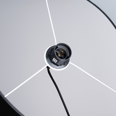 NOVA 40 E27 Schwarz Minimalistische Deckenpendelleuchte SOLLUX