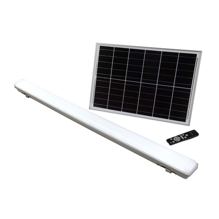 LED-Lampe Linearer Garagen-LED-Streifen 18W CCT mit Solarpanel und RF-Fernbedienung IP65 VT-120018 V-TAC