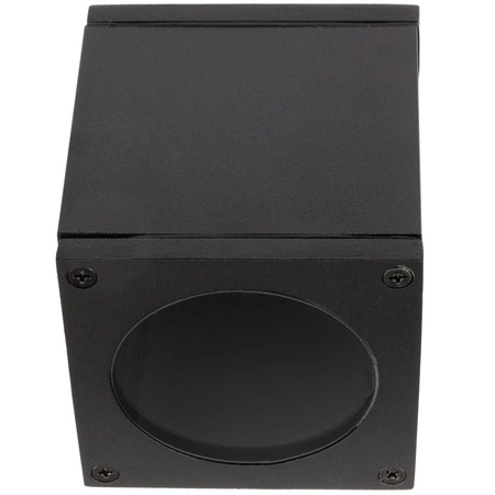 SPOT LED QUAZAR 17 GU10 IP44 KOBI ALUMINIUM Quadratische schwarze Deckenleuchte