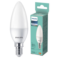 LED-Glühbirne E14 Kerze B35 4.9W = 40W 470lm 4000K Neutral Essential Philips