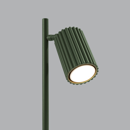 Schreibtisch Stehend Nacht Tischlampe GU10 Olive Carbon Deep Space SL.1624 Sollux