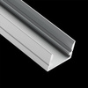 Anodisiertes Aluminium LED-Profil KM33, 1m Silber LUMILED