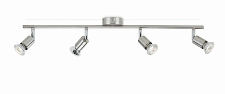 Deckenleuchte LIMBALI 4x GU10 Wandleuchte Reflektor beweglich Satin PHILIPS