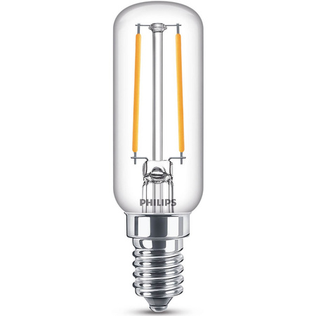 LED Lampe E14 T25 2.1W = 25W 250lm 2700K Warm Filament PHILIPS
