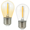 LED Lampen E27 FILAMENT 0,3W für PARTY GOLDLUX Girland (Polux) KIT OF 2 Pcs.