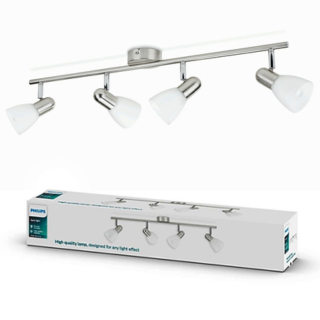 BURLAP Deckenleuchte 4x E14 Wandleuchte PHILIPS fester Reflektor