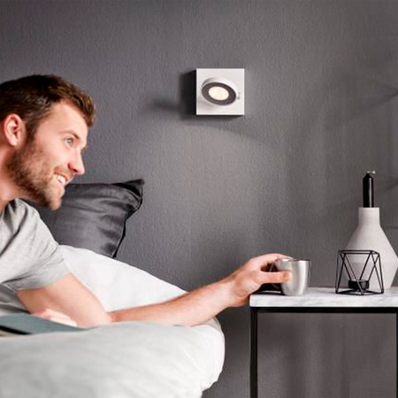 LED-Deckenleuchte 4.5W 2700K dimmbar CLOCKWORK Movable Weiß PHILIPS