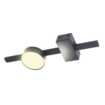 GX53 Schwarz JOY Sanico Goldlux Deckenanbauleuchte Spot