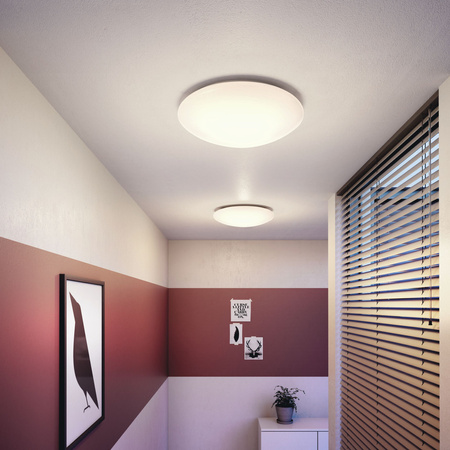 LED Plafond Aufputz SUEDE 24W 4000K 38cm Weiß Rund PHILIPS