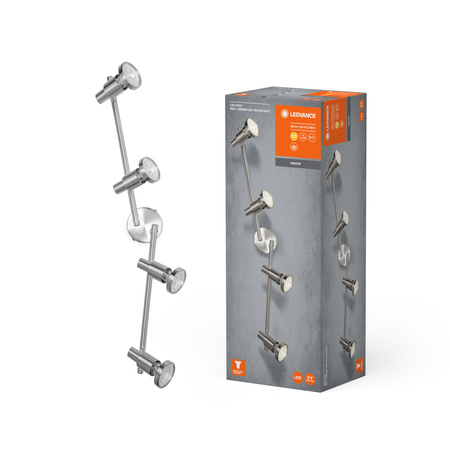 Deckenleuchte Wandleuchte Reflektor 4xGU10 2,6W 920lm 2700K Warm SPOT LEDVANCE