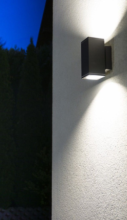 Außengarten-Fassadenleuchte LED-WANDLAMPE Adela Midi M1460 DG GU10 Su-Ma