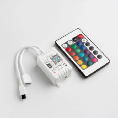RGB WiFi LED Controller ALEXA IR24 Fernbedienung 8A 96W Ecolight