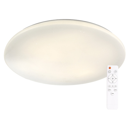 Plafond LED-Deckenleuchte 100W 11200lm CCT 115° Weiß Dimmbar Pilot Pirius Sanico Goldlux