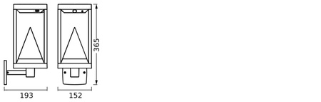 Intelligente Solar-Gartenwandleuchte 6W 400lm RGB+W SMART+ BLUETOOTH LEDVANCE