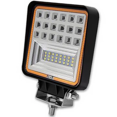 Arbeitsleuchte 126W LED-Halogen-Suchscheinwerfer 42 Dioden 10–60 V DC Fahrtrichtungsanzeiger IP67