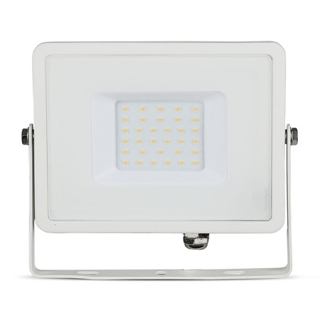 LED Fluter 30W 2400lm 6400K IP65 Weiß Samsung Chip VT-30-W V-TAC