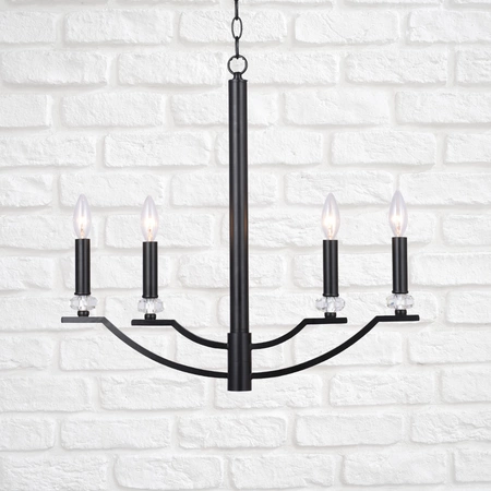 HIMS Kronleuchter Hänge-Deckenleuchte 4xE14 120cm - GOLDLUX (Polux)