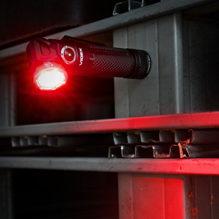 LED-Taschenlampe 10W 1000lm 8 Tyb USB-C Wasserdicht IP66 Videx