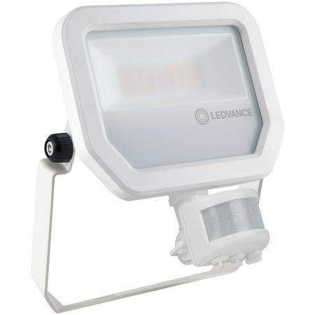 LED-Flutlicht 20W 2400lm 4000K IP65 Weiß mit Bewegungs- und Dämmerungssensor LEDVANCE Floodlight