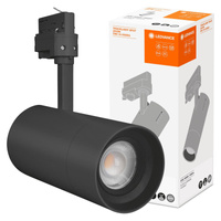 LED-Schienenleuchte 25W 1500lm 4000K Neutral Dimmbar 3-Phasen Einstellbar Schwarz Schienenlicht Ledvance