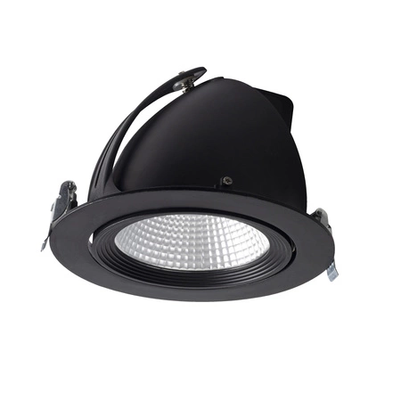 LED-Deckeneinbauleuchte HIMA DOWNLIGHT 23W 4000K 2510lm Schwarz KANLUX