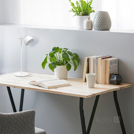 LED Lissabon 3.5W CCT Dimmbar Weiß Tisch Verstellbar Nachttisch Schreibtischlampe