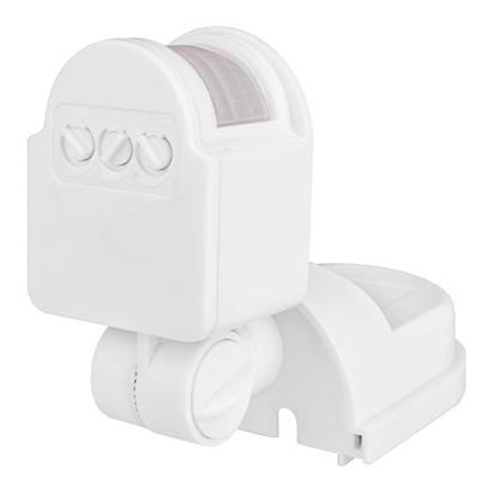 PIR-Außenbewegungsmelder IP44 Weiß