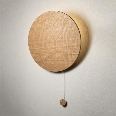 MINIMAL 9377 Nowodvorski Wandleuchte Braun G9Wandleuchte Rund Holz Minimalistisch