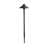 Gartenmastlampe 7W 4000K IP65 Schwarz Samsung Chip VT-907 V-TAC
