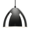 MIA Decke Pendelleuchte E27 Schwarz Chrom LM-1.130 Lamkur