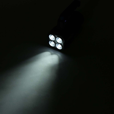 Wiederaufladbarer LED-Suchscheinwerfer 5W 250lm Handscheinwerfer Leistungsstarke 4XLED+COB VA0113 VAYOX