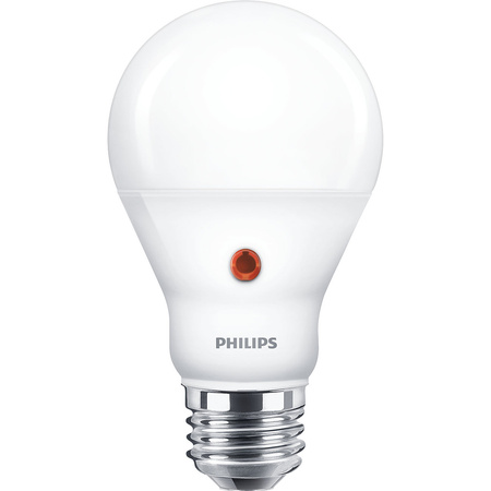 LED Leuchtmittel E27 A60 7,5W = 60W 806lm 2700K Warm 250° mit Dämmerungssensor PHILIPS