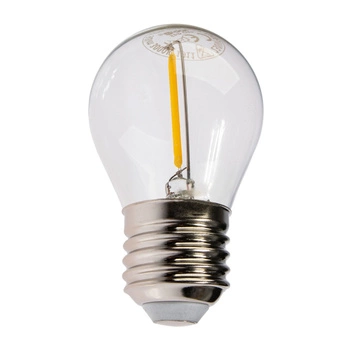E27 G45 LED Lampen 1,3 W 55 lm 2700 K Warm 360° KOBI Filament für Girlande