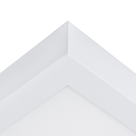 LED-Anbaupanel 30x60 cm 24W 4000K 1900lm IP20 Deckenaufbauleuchten WHITE